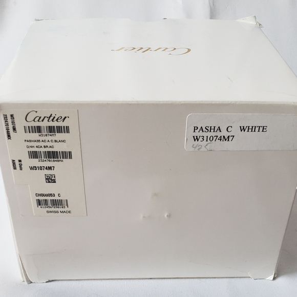 ⌚️CARTIER PASHA C WHITE - Picture 3 of 10